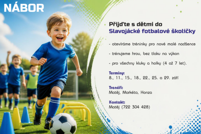 NÁBOR: Přihlaste malého sporťáka do Slavoje
